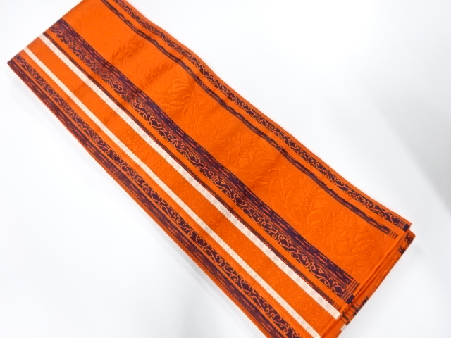 未使用品　正絹　本場筑前博多　半幅帯